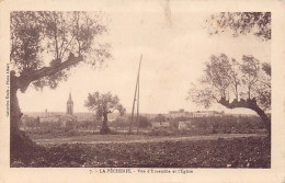 Tunisie - LA PÊCHERIE - Vue D'ensemble Et église - Ed. EPA 7 - Tunisie