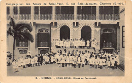 China - HONG-KONG - Students At The Boarding School Of The Congregation Of The Sisters Of Saint-Paul (France) - Chine (Hong Kong)