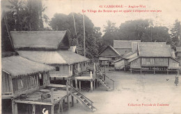 Cambodge - ANGKOR VAT - Le Village Des Bonzes Aui Est Appelé à Disparaître Sous Peu - Ed. Poujade De Ladevèze 65 - Cambodia