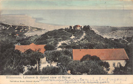 Liban - BRUMMANA - Mount Lebanon And Distant View Of Beirut - Publ. Sarrafian Bros. 209 - Libano