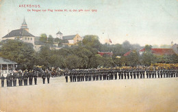 Norway - AKERSHUS - Da Norges Nye Flag Heistes Kl. Io. Den 9de Juni 1905 - Norvège