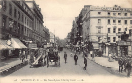 England - LONDON W. C. The Strand From Charing Cross - Publisher Levy LL 98 - Autres & Non Classés