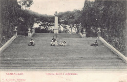 Gibraltar - General Eliott's Monument - Publ. V. B. Cumbo  - Gibilterra