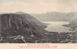 Montenegro - View Of The Border At Boka Kotorska - Publ. A. Reinwein - Montenegro