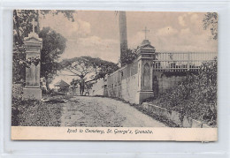 Grenada - St. George's - Road To Cemetery - SEE SCANS FOR CONDITION - Publ. Unknown  - Grenada