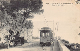 Route Du Cap D'Ail (06) Ligne Du Tram De Monte-Carlo - Compagnie T.N.L. N. 200 - Ed. Inconnu 557 - Cap-d'Ail