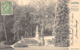 Luxembourg-Ville - Partie Du Parc - Monument De La Princesse Amélie Des Pays-Bas - Ed. Ch. Bernhoeft 294 - Luxemburg - Stadt