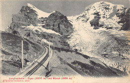 Schweiz - Jungfraubahn (BE) Eiger - Mönch - Verlag Photoglob Co 472 - Altri & Non Classificati