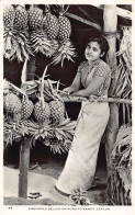 Sril Lanka - Pineapple Seller On Road To Kandy - Publ. Ceylon Pictorials 55 - Sri Lanka (Ceylon)