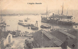 L'Algérie Illustrée - ALGER - Le Port - Ed. Charles Colas 10 - Algeri