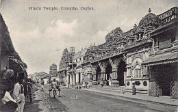 Sri Lanka - COLOMBO - Hindu Temple - Publ. Plâté Ltd. 61 - Sri Lanka (Ceylon)