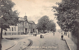 England - Sussex - WORTHING Chapel Road And Library - Worthing