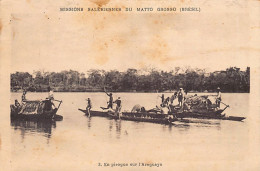 BRASIL Brazil - Missões Salesianas Do Matto-Grosso - De Canoa No Rio Araguaya - Ed. Obras De Dom Bosco 3 - Altri & Non Classificati