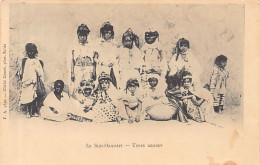 Algérie - Le Sud-Oranais - Types De Femmes Et D'enfants Arabes - Cliché Gonet - Ed. F.A. 5691 - Femmes