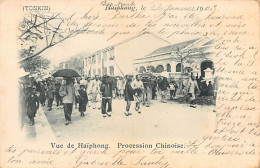 Vietnam - HAIPHONG - Procession Chinoise - Ed. Inconnu - Viêt-Nam