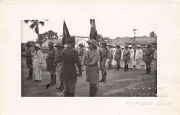 Senegal - SAINT LOUIS - Général J. Barrau, Remise De Décoration - CARTE PHOTO 4 Mai 1942. - Sénégal