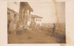 Greece - DOIRANI - North Entrance Guarded By A German Soldier - REAL PHOTO World War One - Greece