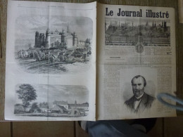 Le Journal Illustré Juillet 1870 Fabrication Des Chapeaux De Paille Wurtemberg Tente Hôpital - Riviste - Ante 1900