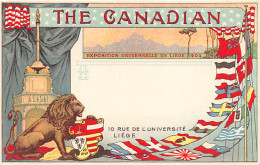 Exposition Universelle De Liège De 1905 - The Canadian - 10 Rue De L'Université - Lüttich