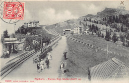 RIGI (LU) Rigibahn - Station Rigi-Staffel - Verlag Photoglob 6206 - Sonstige & Ohne Zuordnung