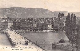 GENÈVE - Pont Du Mont-Blanc Et Le Grand Quai - Ed. J.J. Jullien 8661 - Genève