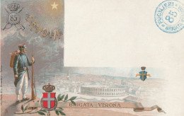 CARTOLINA REGGIMENTALE BRIGATA VERONA (YK1421 - Regimente