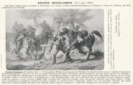 CARTOLINA REGGIMENTALE SAVOIA CAVALLERIA (YK1419 - Regimenten