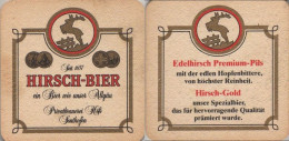 5004062 Bierdeckel Quadratisch - Hirsch-Bier - Beer Mats