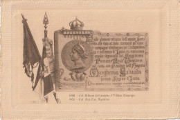 CARTOLINA REGGIMENTALE REGGIMENTO PIEMONTE REALE CAVALLERIA 1906 (YK1368 - Reggimenti