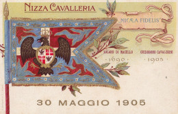 CARTOLINA REGGIMENTALE NIZZA CAVALLERIA (YK1318 - Régiments