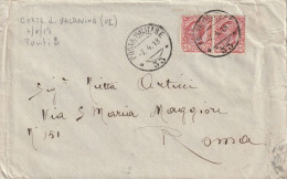 LETTERA 1918 2X10 TIMBRO PM 33 (YK1281 - Marcofilie