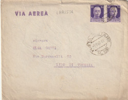 LETTERA 1943 2X50 TIMBRO PM 85 VENEZIA --LANCIERI DI MILANO (YK1273 - Storia Postale