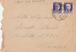 LETTERA 1942 2X50 TIMBRO PM102 VENEZIA (YK1263 - Storia Postale