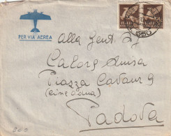 LETTERA 1943 2X50 PA TIMBRO PM 550 PADOVA (YK1255 - Marcophilie