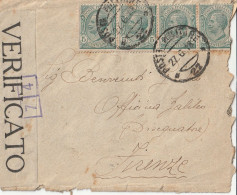 LETTERA 1918 4X5 PM 27  (YK1252 - Marcofilie