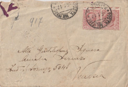 LETTERA 1917 2X10 TIMBRO PM VENEZIA (YK1247 - Storia Postale