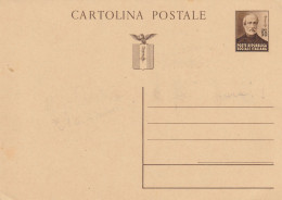 INTERO POSTALE 1943 MAZZINI NUOVO RSI  (YK1205 - Interi Postali