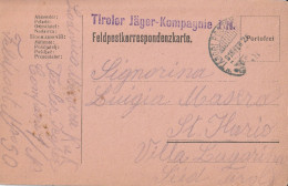 FRANCHIGIA AUSTRIA PRIGIONIERI 1915 FELDPOST (YK1191 - Brieven En Documenten