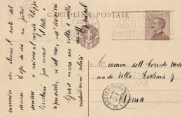 INTERO POSTALE 1929 C.30 TIMBRO ESTATE LIVORNESE - LIVONO (YK1187 - Stamped Stationery
