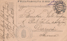 FRANCHIGIA 1915 FELDPOST AUSTRIA PRIGIONIERO (YK1136 - Cartas & Documentos