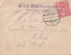 CARTOLINA PRIGIONIERO AUSTRIA 1915 10 HELLER (YK1133 - Lettres & Documents