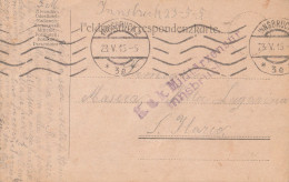 FRANCHIGIA 1915 AUSTRIA FELDPOST PRIGIONIERO (YK1126 - Lettres & Documents