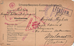 CARTOLINA PRIGIONIERI DI GUERRA GERMANIA 1944 (YK1066 - Briefe U. Dokumente