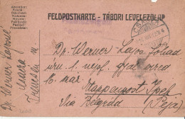 CARTOLINA FELDPOST AUSTRIA 1912  (YK1054 - Cartas & Documentos