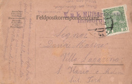 CARTOLINA FELDPOST AUSTRIA 1915 5 HELLER (YK1041 - Cartas & Documentos