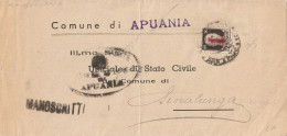 LETTERA 1944 RSI C.30 SS TIMBRO SINALUNGA SIENA (YK1026 - Marcophilie