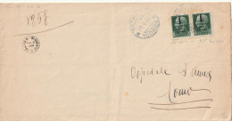 LETTERA 1944 RSI 2X25 C. TIMBRO TREMEZZO COMO  (YK1006 - Poststempel