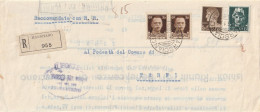 RACCOMANDATA 1944 RSI 2X30+10 +15 TIMBRO MARSCIANO (YK1001 - Poststempel