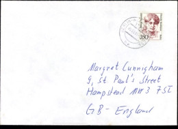 Michel Nr. 828 Auf Brief Von Berlin Nach Großbritannien - Autres & Non Classés