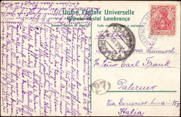 604386 | Ansichtskarte Rio De Janeiro Per Deutscher Seepost Linie Hamburg Südamerika Nach Palermo  | - Briefe
